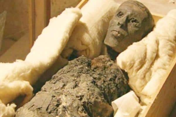 King Tut mummy