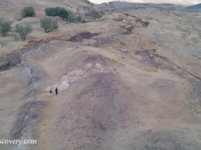 Drone footage of the Noah’s ark formation