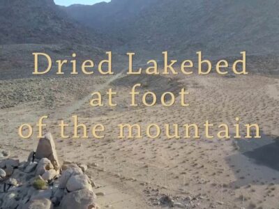 Drone Journey to Mount Sinai in Saudi Arabia
