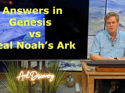 Answers in Genesis vs. Real Noah’s Ark