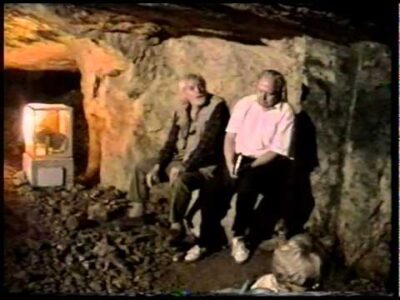 Ron Wyatt in Zedekiah’s Cave 1996